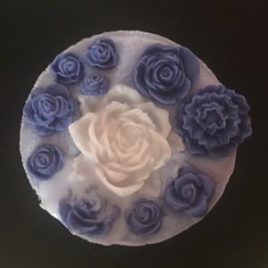 2 Hand Made Soap with coconut/vanilla fragrance